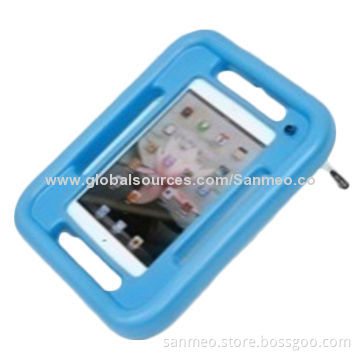 Cute Soft Children's Tablet Case for iPad Mini 1/2, Lightweight, Easy to Hold and It Can Stand